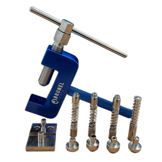 BRUNEL Tools Chain Breaker and Riveting Tool Set 420 428 520 525 Chain Repair Kit BR4000