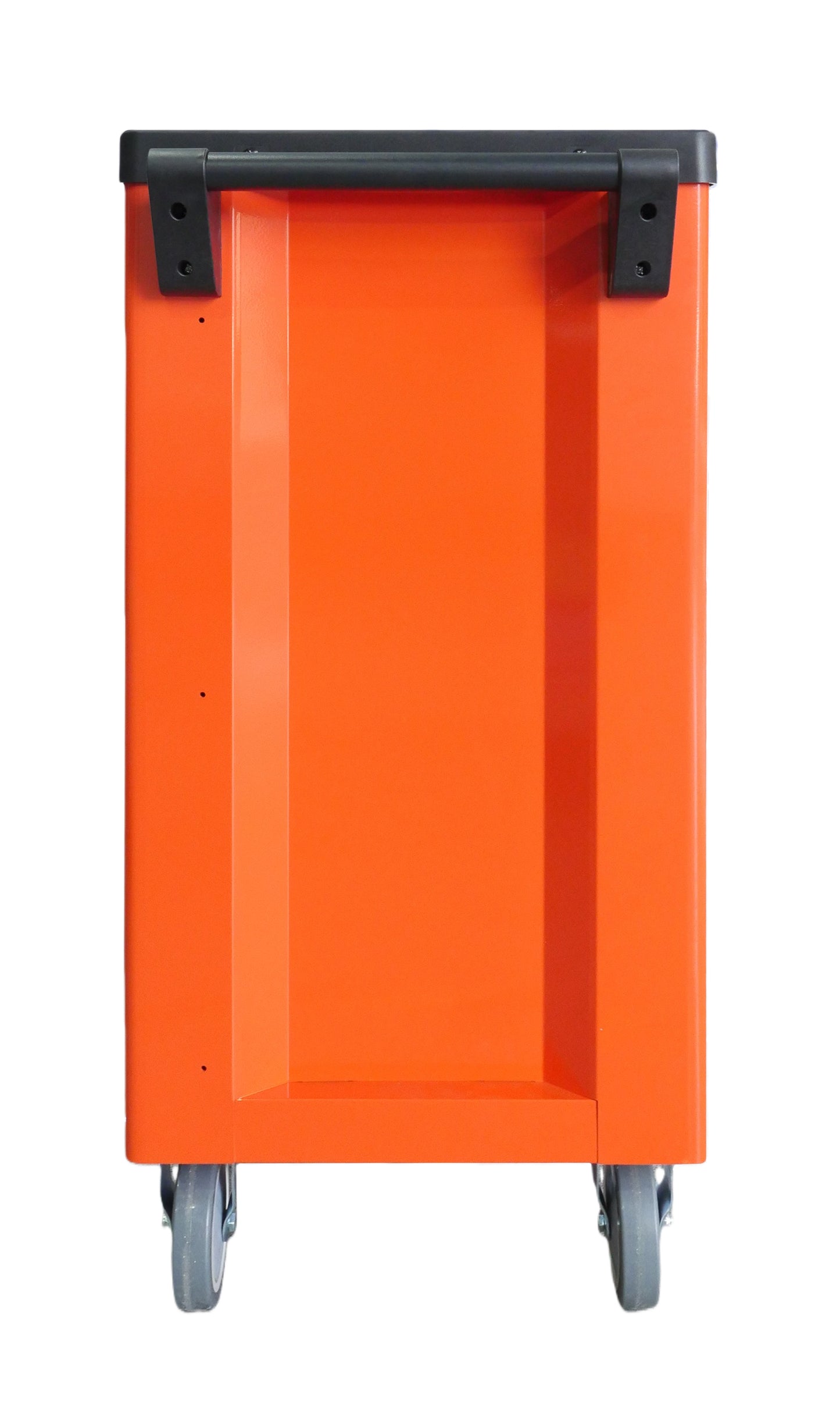 BRUNEL Tool 7 Drawer Caster Mounted Roller Tool Chest Cabinet with 6 Fully Stocked Drawers - 249 Pieces - Orange