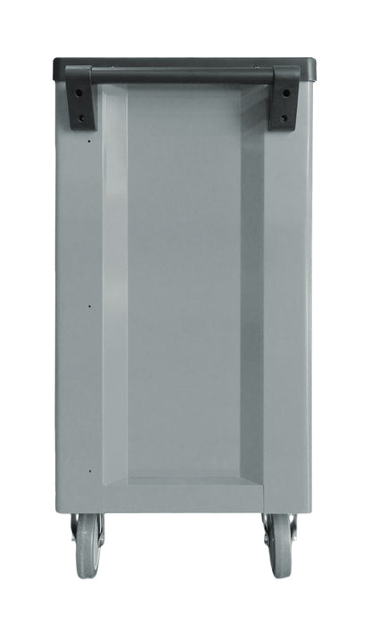 BRUNEL Tools 7 Drawer Caster Mounted Roller Tool Chest Cabinet with 6 Fully Stocked Drawers - 249 Pieces - Grey