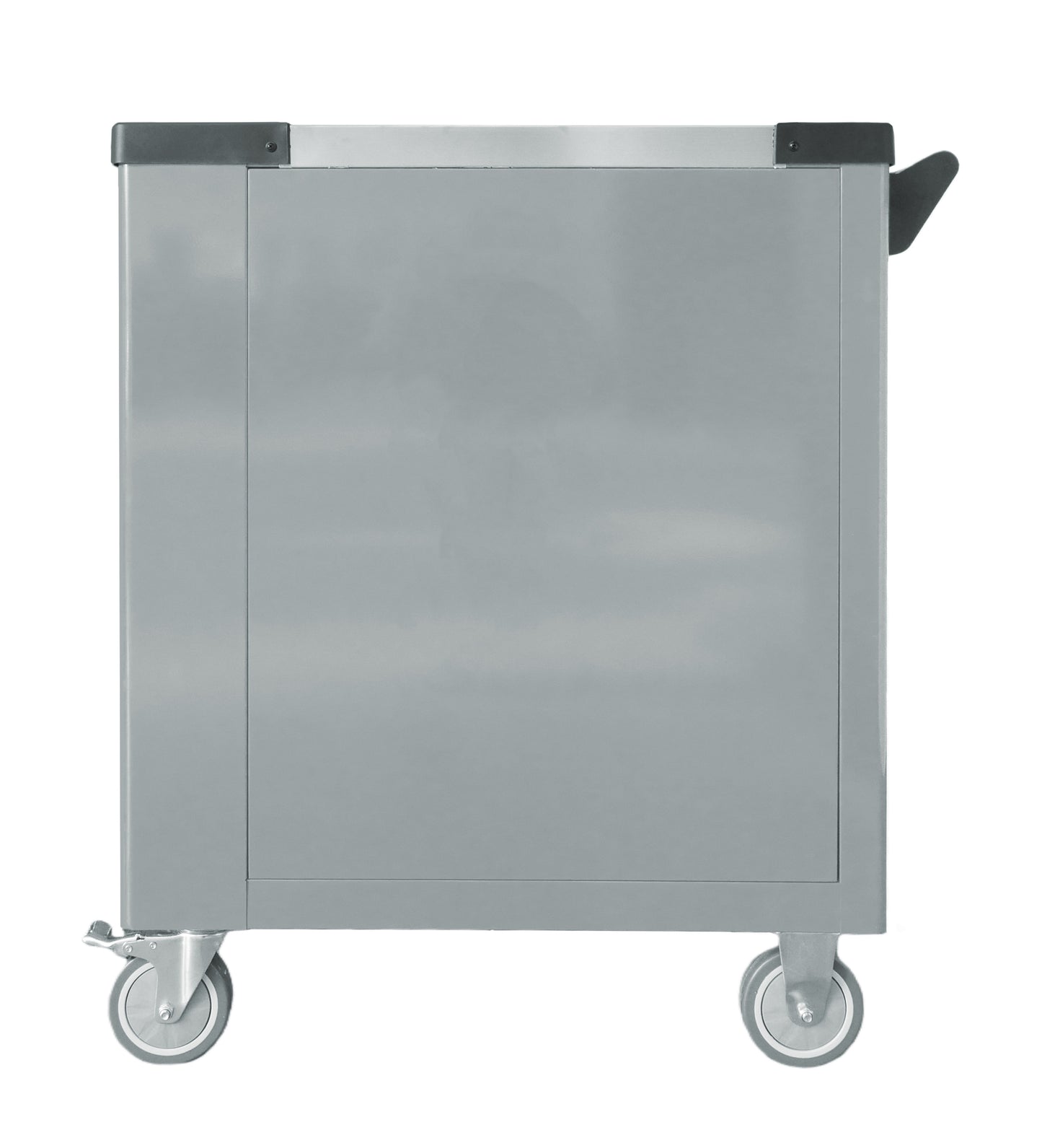 BRUNEL Tools 7 Drawer Caster Mounted Roller Tool Chest Cabinet with 6 Fully Stocked Drawers - 249 Pieces - Grey